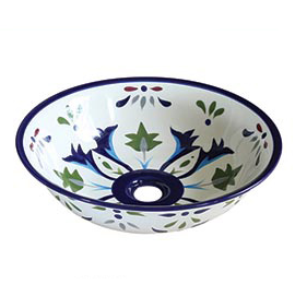 Lavabo sứ mỹ thuật hoa văn 2 1043536322 lavabo su my thuat hoa van 1